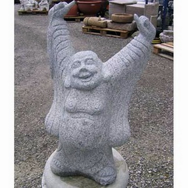 Figur Buddha Happy Granit Kaufen