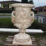 Dekor vase Antica Borromeo Beton