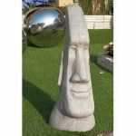 Moai Statue ''Papa'' Gartenskulpturen