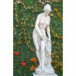 Statue Falconet Gartenfigur Betonguss