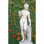 Statue Venus mit Apfel kaufen winterhart