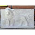 Relief Löwe San Marco Hauswand