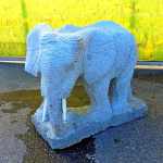 Elefant Afrika Statue Granit Kaufen