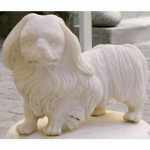 Hund Misaki Gartenfiguren Marmor Kaufen