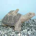 Schildkröten mit Baby Nora Gartendeko