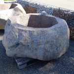 Findling Naturstein Gonzen Granit