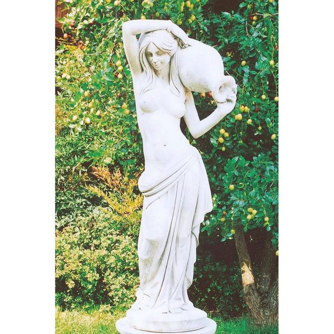 Gartenfigur Frau mit Wasserkrug Gartenfigur Frau mit Wasserkrug