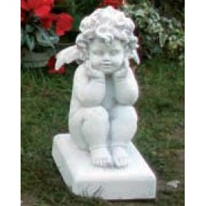 Engel Gabriel  Steinfigur Gartenfigur