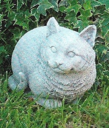 Kätzchen dick Gartendeco Winterhart