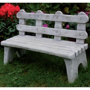 Gartenbank für klein Figuren Bimbi Gross