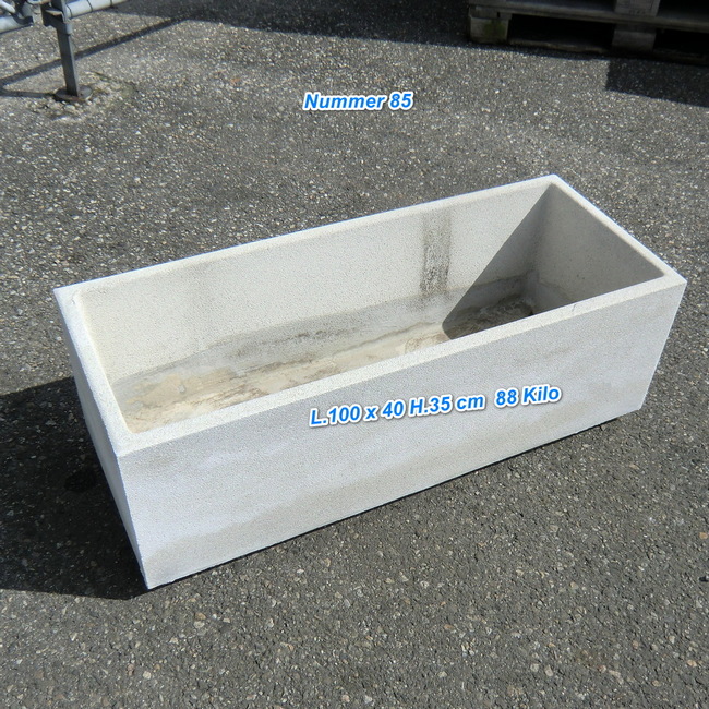 Blumenkasten glatt 83