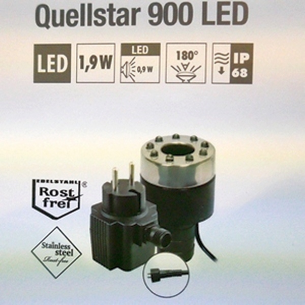 Quellstar 900 LED  Div. Farben