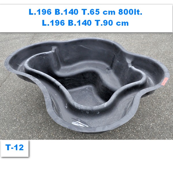 Teichbecken GFK Gartenteichbecken