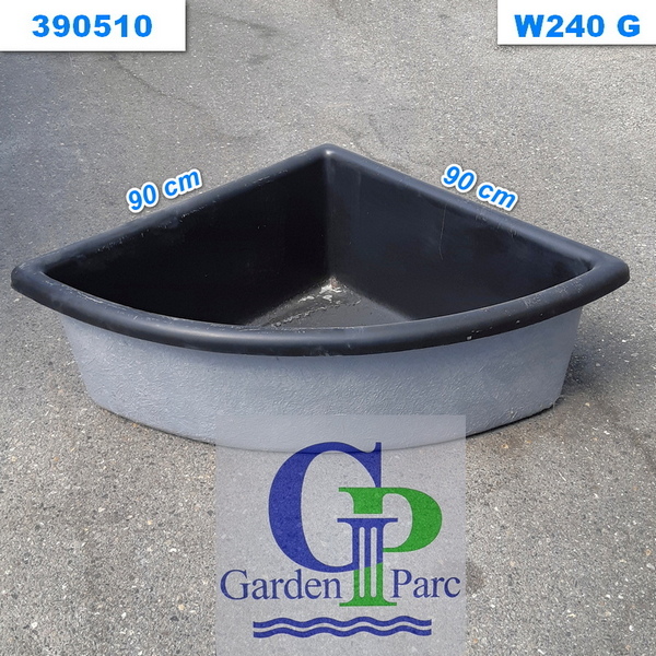 Eckwanne-Winkel Gfk Teichbecken