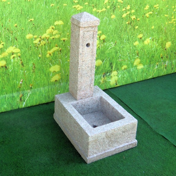 Gartenbrunnen Alpensegler mit Brunnenstock