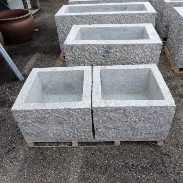 Trog quadratisch  60cm Gartenbrunnen