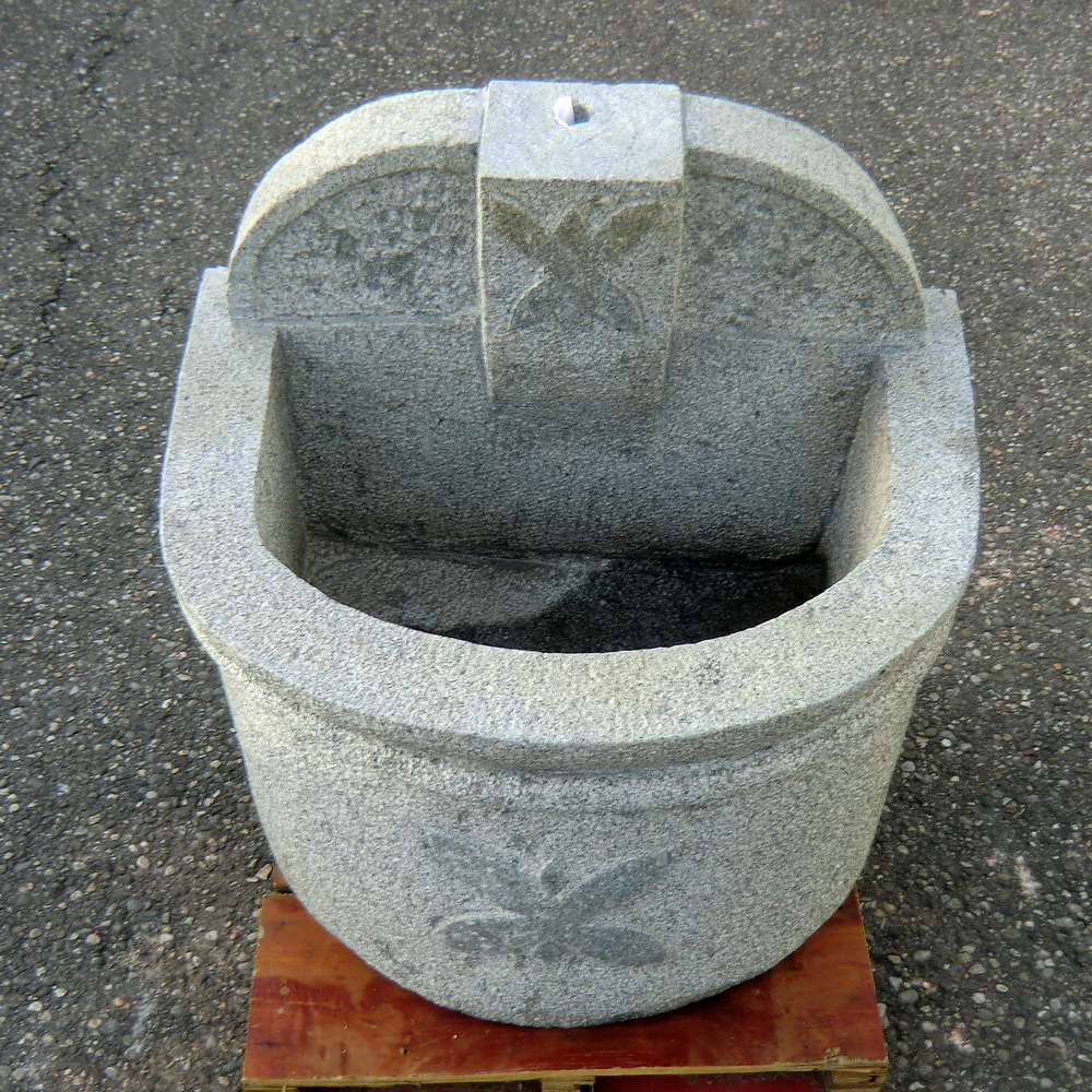 Wandbrunnentrog  Wassertrog Granit