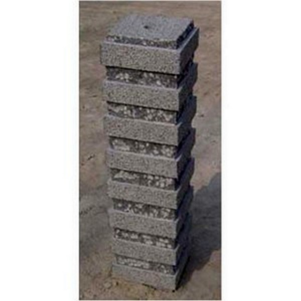 Teichsäule Basalt Rippe Wasserspiel Teichsäule Basalt Rippe Wasserspiel