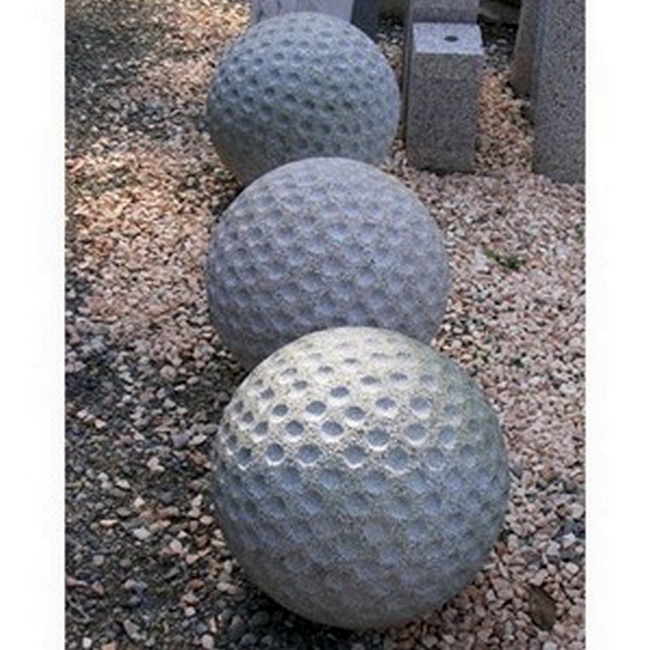 Golfball Granitkugel Natursteinkugel Golfball Granitkugel Natursteinkugel