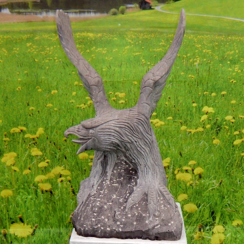 Adler Skulpturen & Statuen Natur-stein Adler Skulpturen & Statuen Natur-stein