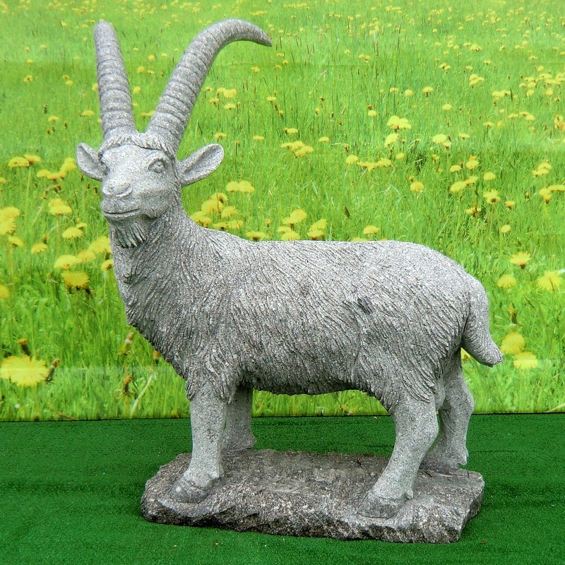 Steinbock Arosa Skulptur kaufen Granit