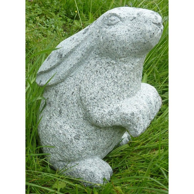 Steinhase Schnuffel Gartendekor-stein Steinhase Schnuffel Gartendekor-stein