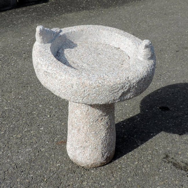 Vogelbad mit Sockel Marco Garten-Bau