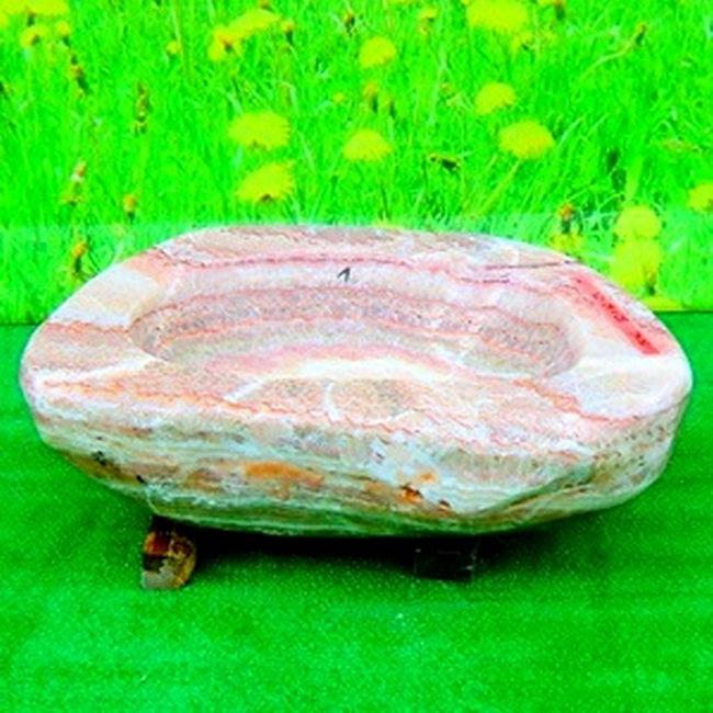 Marmor-Findling-Brunnen-Steinbrunnen