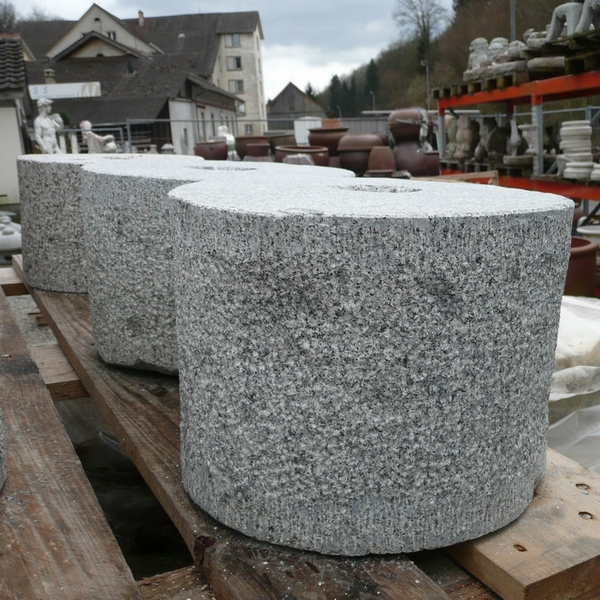 Unterlage rund mit Loch Brunnen-unterlage