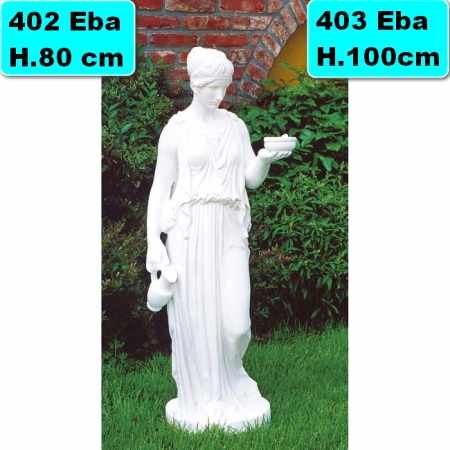 Skulpturen Statue Ebe  Gartenfigur