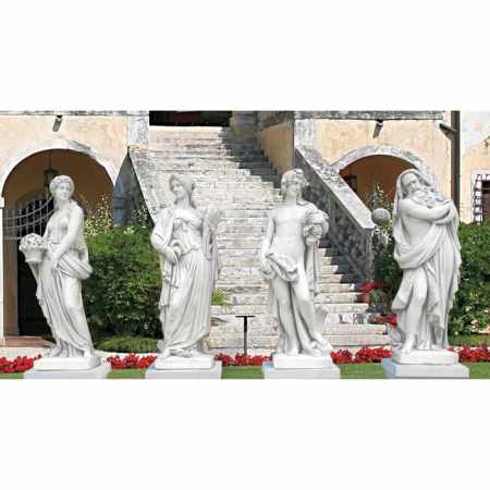 Gartenfiguren vier Jahreszeiten