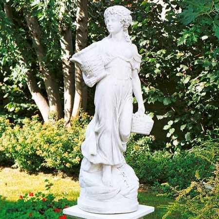 Gartentstatue Mädchen vom Land