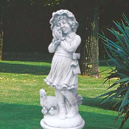 Gartenfigur Bäuerin