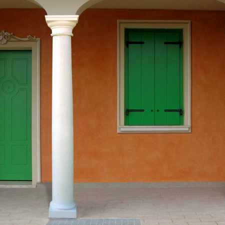 Säule Kreta mit Kapitell Steinguss kaufen