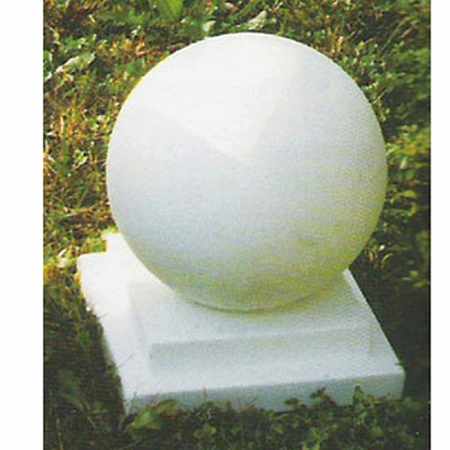 Kugel-Aufsatz für Torsäule mittel Beton