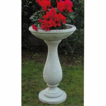 Blumenschale mit Sockel  Springbrunnen