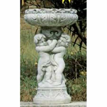 Knabenfigur mit Blumenschale kaufen