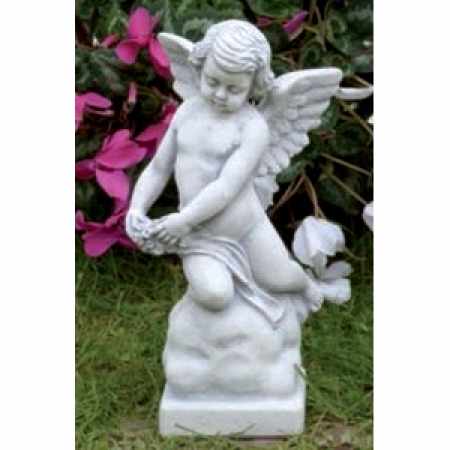 Engel klein Friedhof - Grab Winterhart