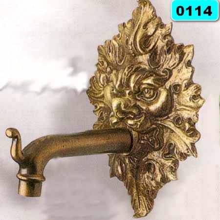 Maske - Rosette für Gartenwasserhahnen