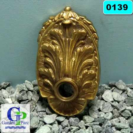 Brunennstock-Wandrosette Brunnentrog