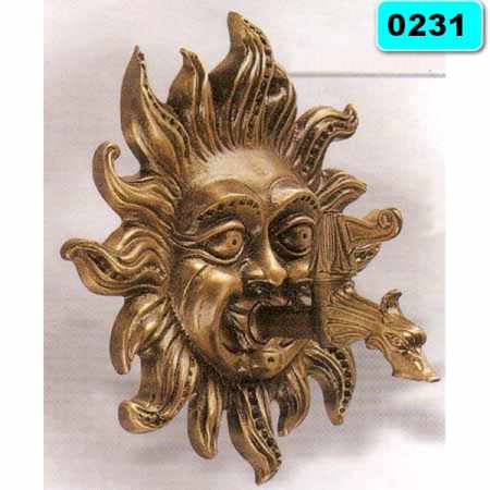 Rosette Sonne Wandrosette Wandbrunnen