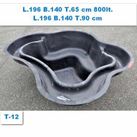 Teichbecken GFK Gartenteichbecken