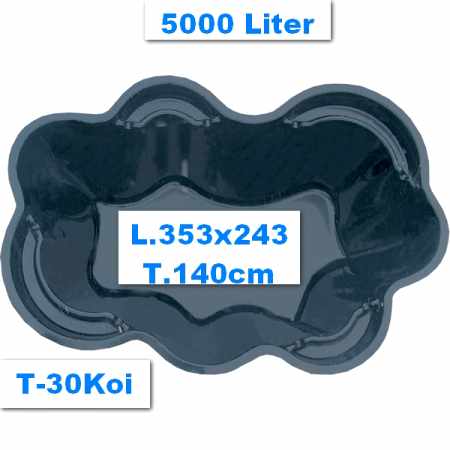Teichbecken-Koi | Fisch Pool GFK kaufen