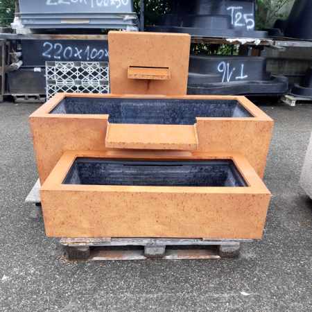 Wasserfall-Brunnen carbon Komplettset