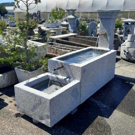 Hof - Gartenbrunnen Granit