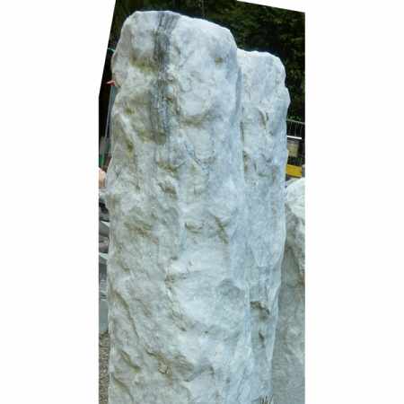 Säule-Marmor mit Loch Majestic weiss