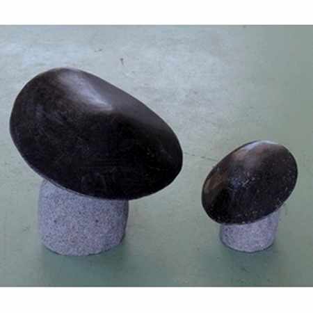 Pilz Champignon Gartendekor Naturstein