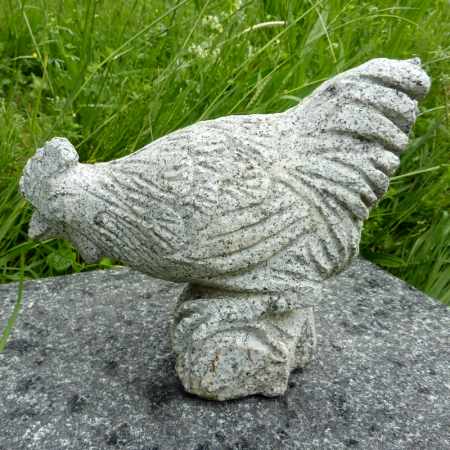 Huhn Dagi Gartenfiguren - Tier Winterhart