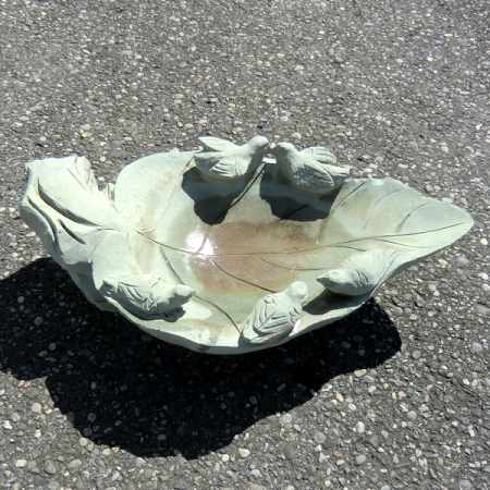 Vogelbad Sandstein grün Kaufen