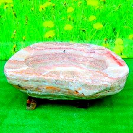 Marmor-Findling-Brunnen-Steinbrunnen